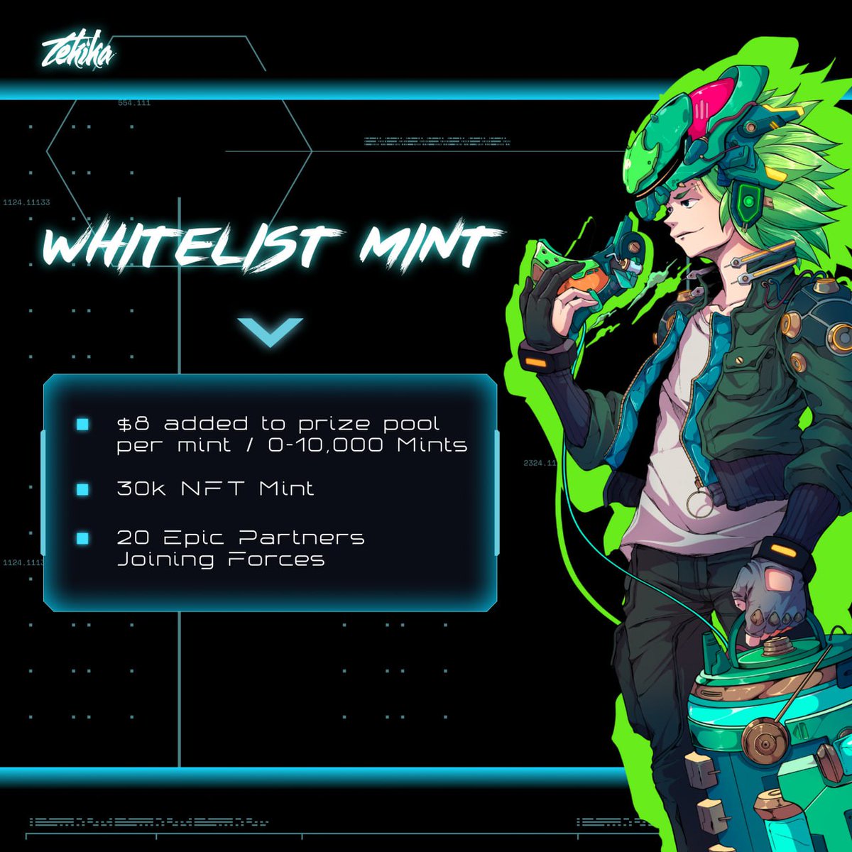 إعلان: TEKIKA WL MINT قادمة! 🚨

🔹 8 دولارات لكل سك مضافة إلى مجموعة الجوائز | 0-10,000 سك 👀
🔹 30 ألف سك NFT 🎮
🔹 20 شريكًا من Epic يوحدون قواهم 🤝

هل أنت مستعد؟ اضبط إشعارات <a href="/TekikaAdventure/">TekikaAdventures</a> X الخاصة بك! 🔔 سيتم إصدار السك قريبًا.

شارك على X: x.com/TekikaAdventur…