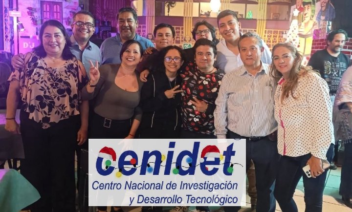 IngenieriaODP's tweet photo. Convivencia amena de fin de año con el equipo de tesistas e investigadores de  biomecánica de la jefatura de Mecánica del @CENIDET. Agradezco a Dr. José María Rodríguez Lelis por la invitación. https://t.co/6MwWnj5FY6