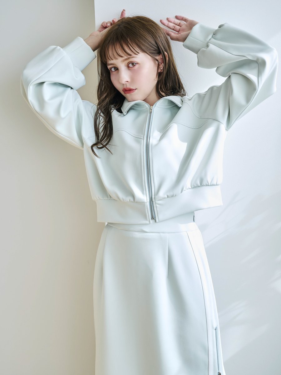 スイッチングトラックジャケット 2WAサイドラインブリッツスカート スイッチングトラックジャケット 2WAサイドラインブリッツスカート