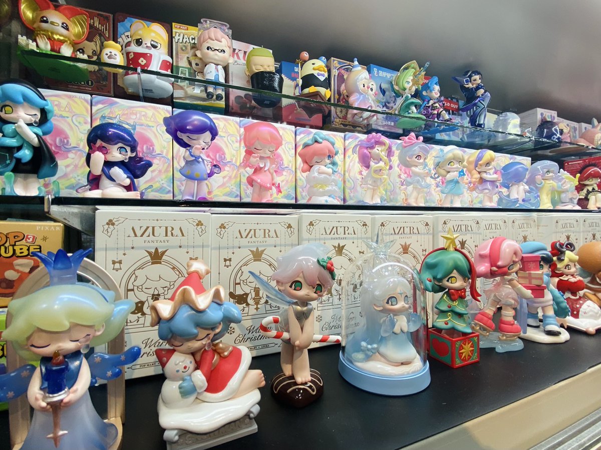 AZURA またがり フィギュアセット 4枚カード付き