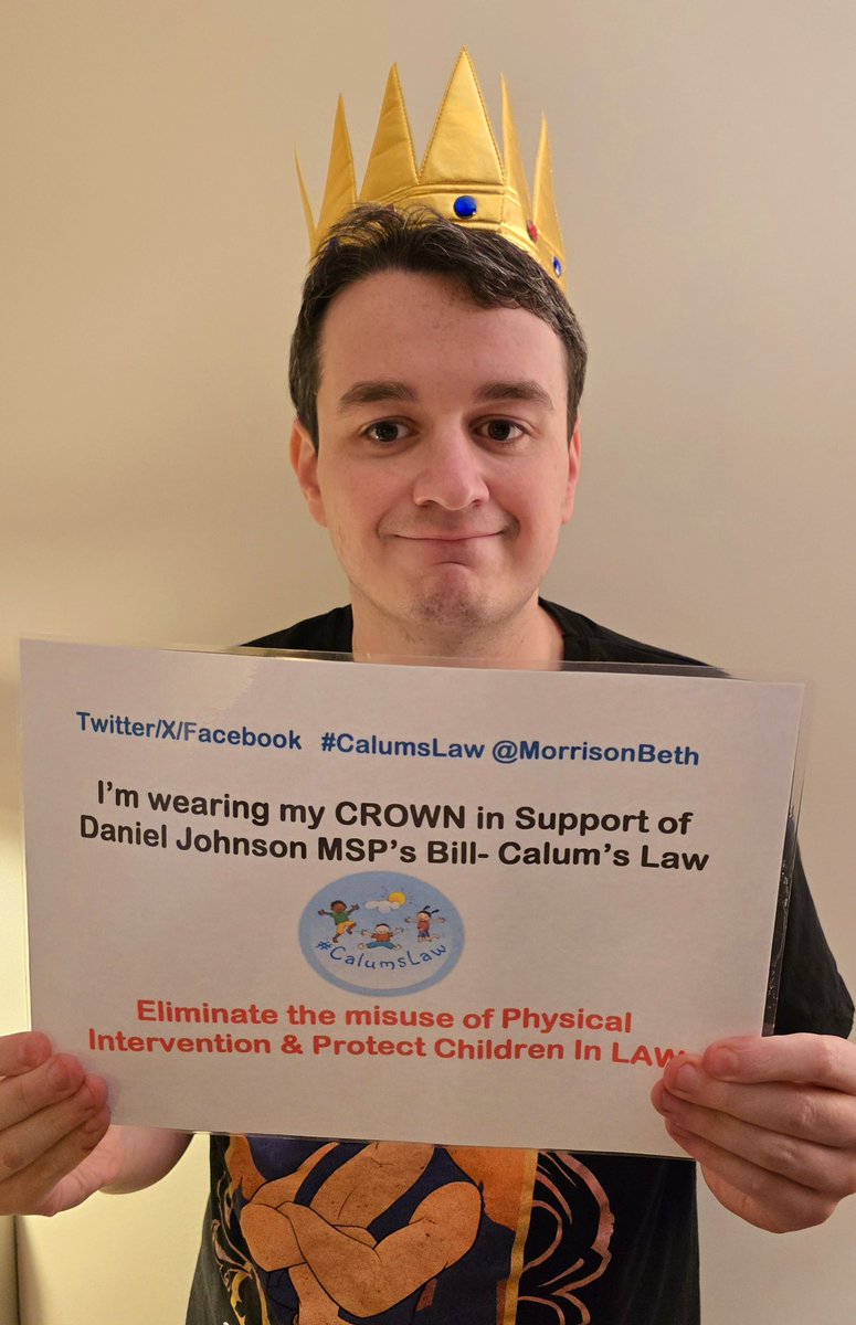 MorrisonBeth's tweet photo. Calum and @djohnsonmsp in the Scottish Parliament campaigning for #CalumsLaw

All children deserve to be #SafeAndIcluded in school.

We continue to be grateful for Daniels #MembersBill

Thank you to everyone for your ongoing support. https://t.co/4SPw6gSLKh