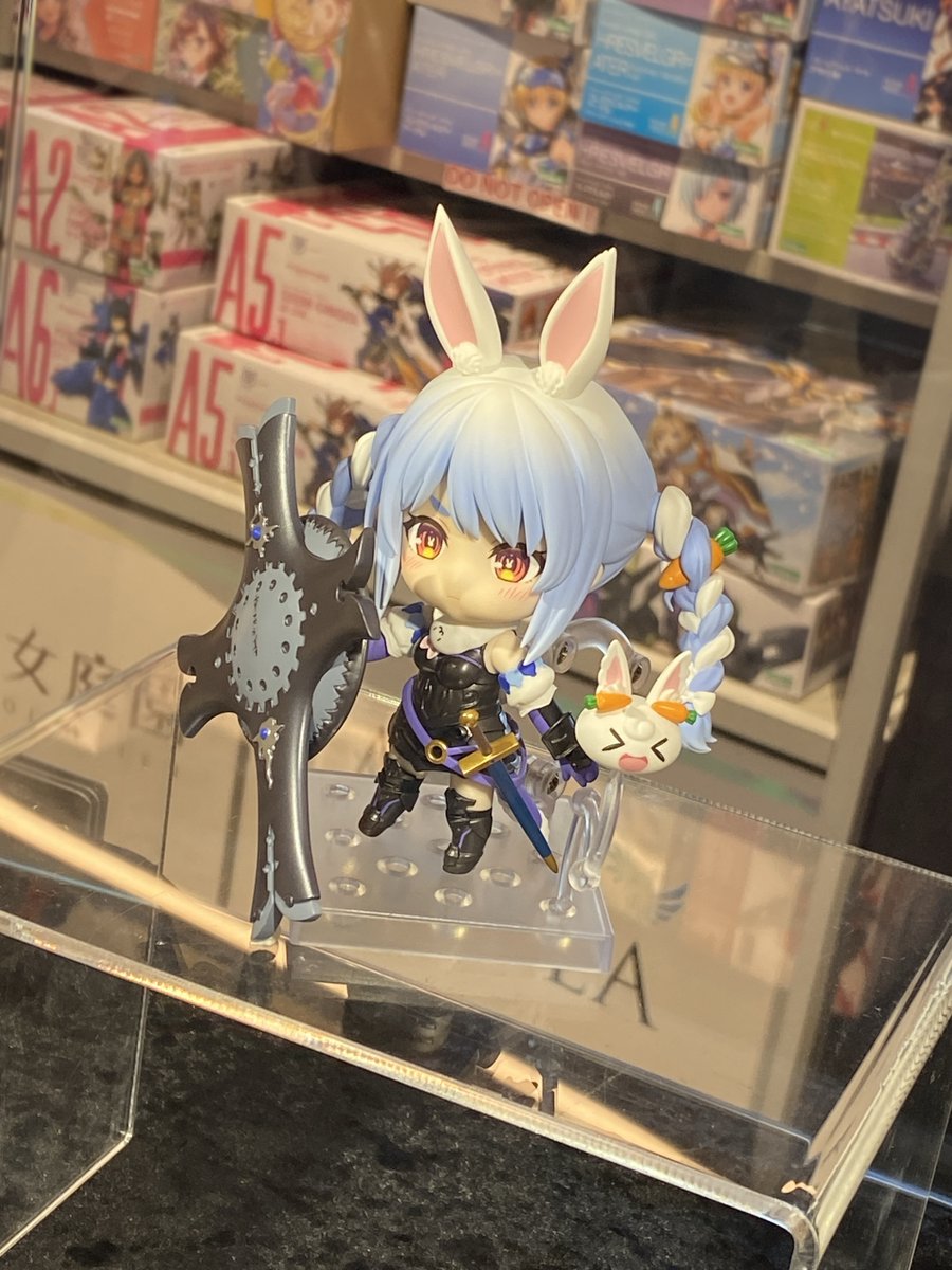 ◤フィギュア展示情報◢ ねんどろいど #兎田ぺこら マシュ・キリエ