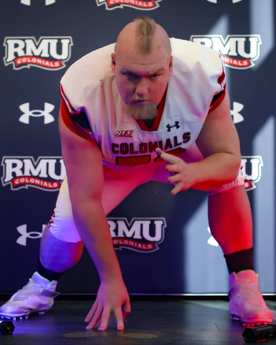 LambarthLuke's tweet photo. Committed to @RMU_Football! Thank you all, friends, family, teammates, coaches! All of you. Thanks for putting me where I am today. https://t.co/zxeawb26vA