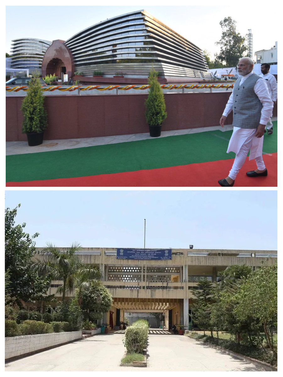 26, Alipur Road should have been converted into a grand memorial that would inspire people long back. 

But, Dr. AMBEDKAR HATING CONGRESS did nothing.

It was our NDA Government which had the honour of developing 26, Alipur Road into an iconic place. This picture speaks for