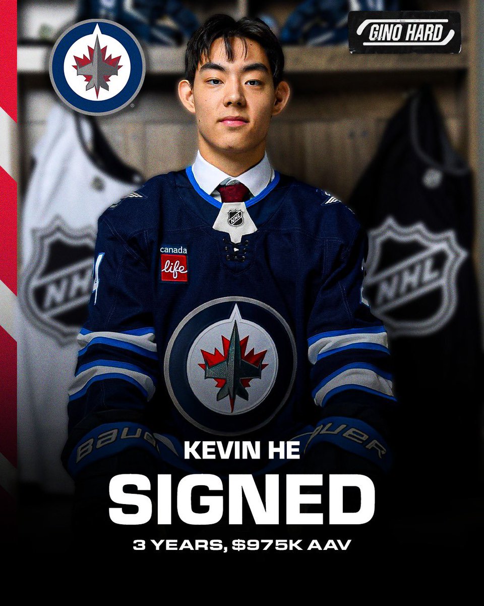 So proud of my friend whose son, Kevin, has made it into the <a href="/NHL/">NHL</a>, becoming the organization’s 1st Chinese-born player to sign a NHL contract. Kevin’s father is very humble &amp; was my <a href="/lalUMniumoncton/">L'alUMni UMoncton</a> rep for the <a href="/CanadianAlumni/">Canadian Alumni</a> Network during our time in Beijing…1/2👇🏼<a href="/canjenmay/">Jennifer May</a>