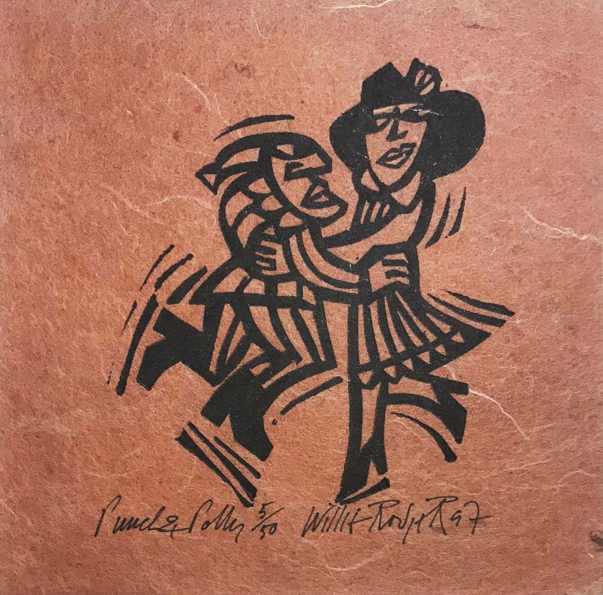 Happy Hogmanay from the RSA!✨

Whether you’re dancing the night away or celebrating from home, we hope you have a wonderful evening, and we look forward to welcoming you back into the galleries in 2025.

🖼️ Willie Rodger RSA, Punch and Polly, 1997
