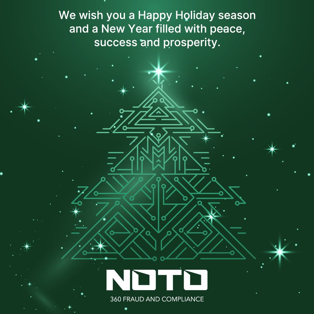 Notolytix's tweet photo. 🎄✨ Happy Holidays from #NOTO! Wishing you a Merry Christmas &amp; a 2025 full of growth, innovation, and success. Let’s make it remarkable! 🚀 #RegTech https://t.co/7kWvjpMgnD