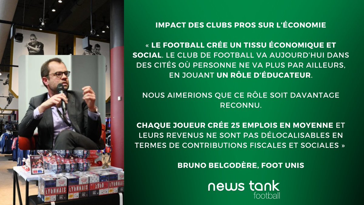 [Entretien] Foot Pro : « La situation des clubs français est inquiétante » (B. Belgodère, <a href="/FootUnis/">Foot Unis</a>) ➡️football.newstank.eu/article/view/3…

🎙️« Certains clubs souffrent davantage car ils ne peuvent pas vraiment développer plus de recettes billetterie ou de sponsoring en raison de leur bassin