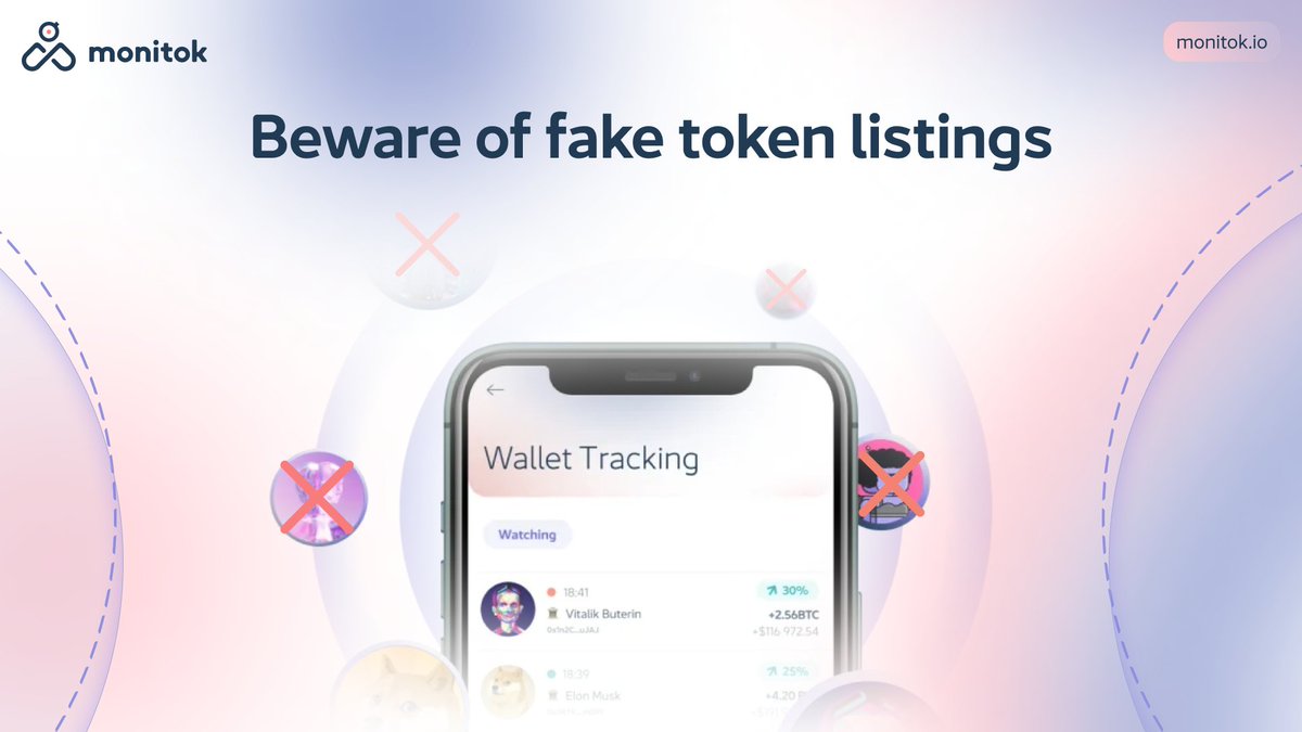 🚨Beware of the fake $MONY token listings! 

It has come to our attention that a fake $MONY token has been created on Coinbase. Please note that this token is NOT related to Monitok in any way.

Make sure to follow only Monitok’s official social media channels for updates on the