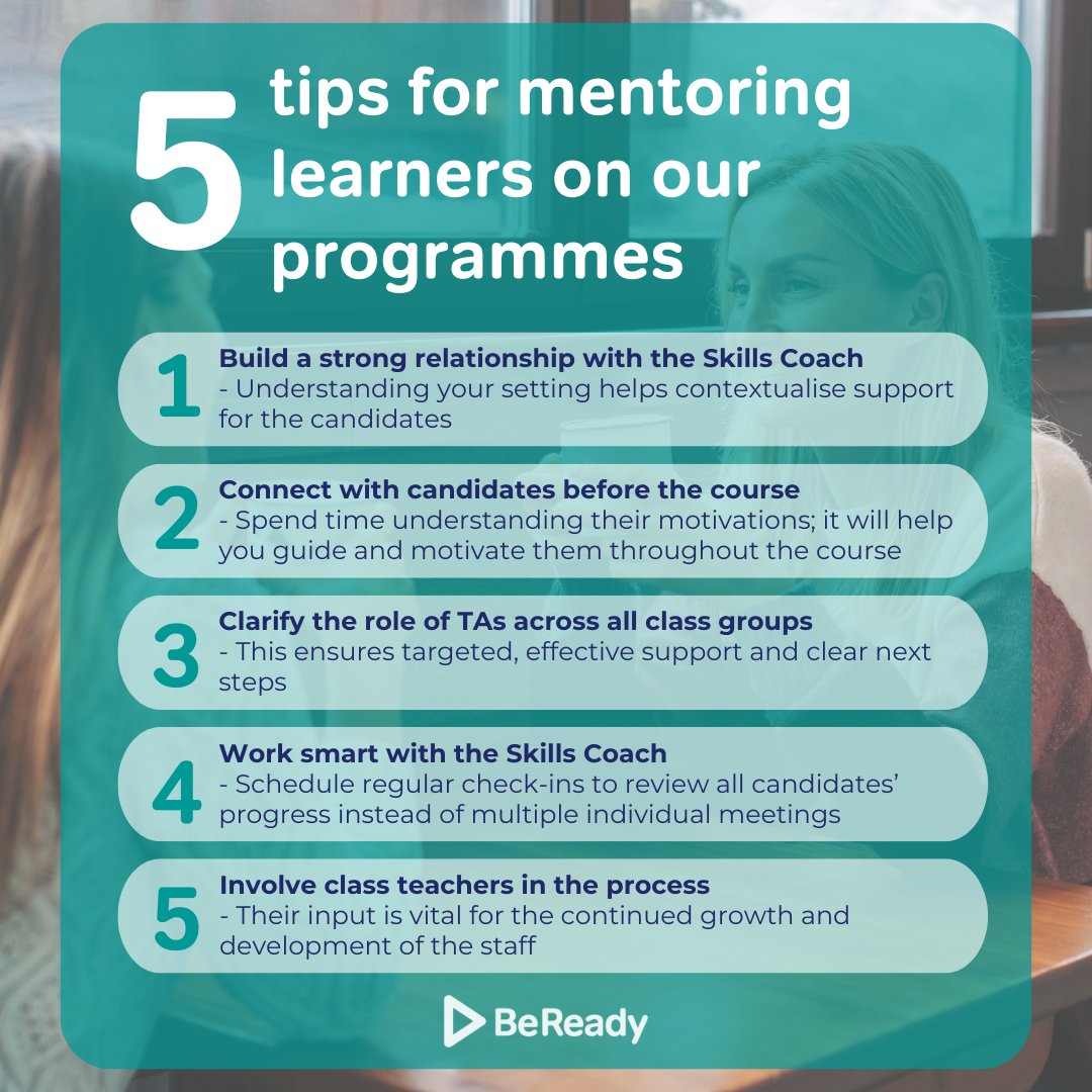✅ 5 essential tips from Alec – a dedicated headteacher and mentor at Ganton School to his team of teaching assistants enrolled in our SEND TA programme.

These tips support their development and contribute to their success throughout the programme!

#SEND #edutwitter