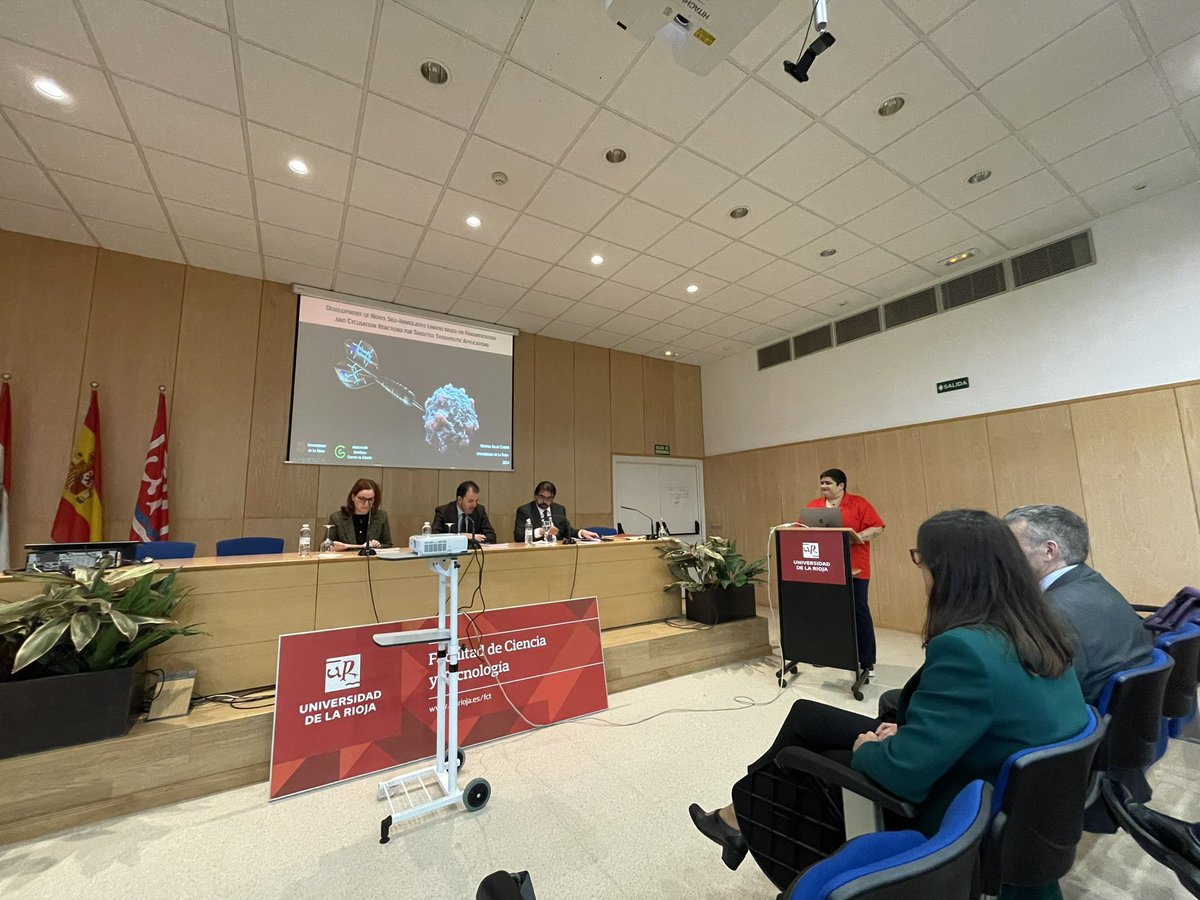 Héctor Busto (@hebusto) on Twitter photo Comenzamos con la defensa de la tesis doctoral de Marina Salas. En <a href="/unirioja/">Universidad de La Rioja</a>, dentro del grupo de #QuimicaBiologicaUR #InstitutoQuimicaUR. Y gracias a un contrato <a href="/ContraCancerRIO/">Asociación Contra el Cáncer LA RIOJA</a> <a href="/ContraCancerEs/">Asociación Española Contra el Cáncer</a>! Comenzamos con la defensa de la tesis doctoral de Marina Salas. En <a href="/unirioja/">Universidad de La Rioja</a>, dentro del grupo de #QuimicaBiologicaUR #InstitutoQuimicaUR. Y gracias a un contrato <a href="/ContraCancerRIO/">Asociación Contra el Cáncer LA RIOJA</a> <a href="/ContraCancerEs/">Asociación Española Contra el Cáncer</a>!