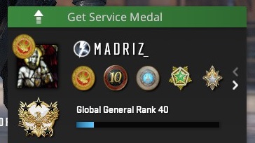 MadrizCS's tweet image. Valve cooking hard the new medal service 🏅, im redy for next year to get the purple one💜

#CS2Update #CS2MedalService