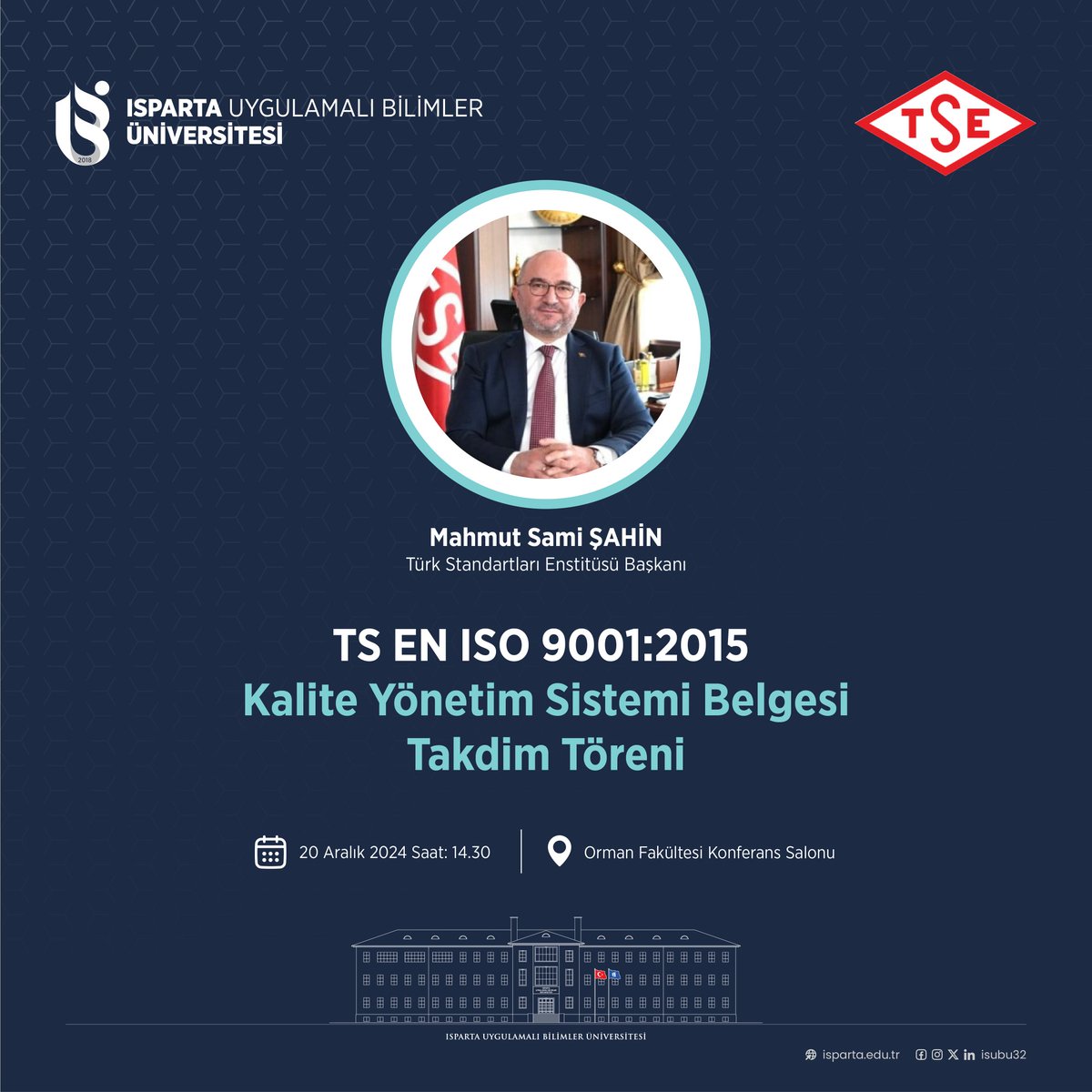 Tüm paydaşlarımızı bu önemli etkinlikte  aramızda görmekten memnuniyet duyarız.