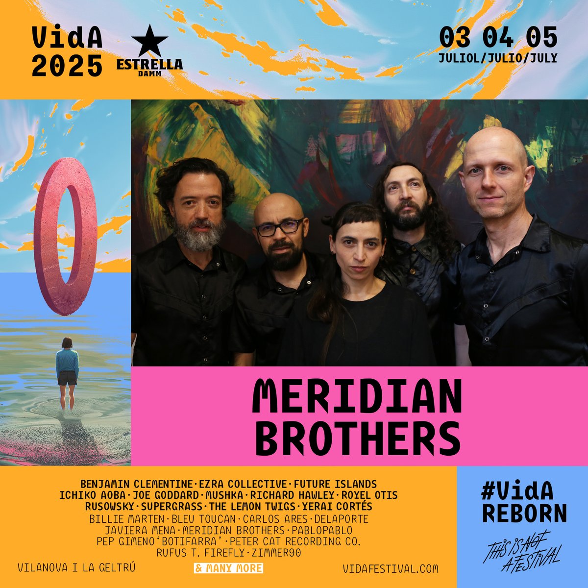 giradiscos's tweet photo. El próximo mes de Julio @meridianbrother en @vidafestival

Entradas ya a la venta https://t.co/itpajId0E8 https://t.co/OiUD8OLrPI