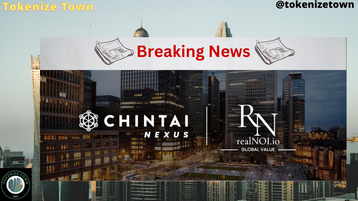 RealNOI and <a href="/ChintaiNetwork/">Chintai</a> have partnered to launch a $124M tokenized cash flow from multifamily rentals.

 This initiative uses blockchain to offer investors a new way to engage with real estate, starting with properties in Manhattan, enhancing liquidity and accessibility in