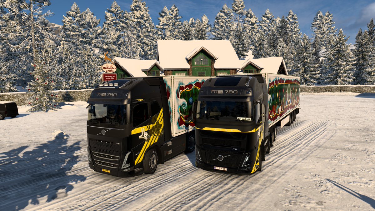 JLPetter's tweet photo. Most wonderful time of the year, in the new Volvo FH6!
#VolvoFH6ETS2
@SCSsoftware https://t.co/NdKaXW5fRC