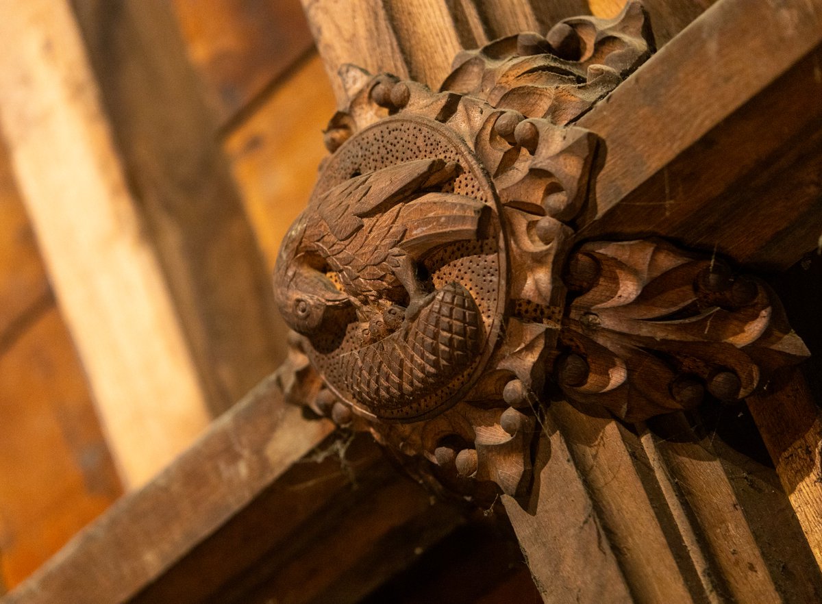 CurrentStand's tweet photo. Phase 3 of our work on the Cathedral of the Peak in Tideswell is now complete! Fascinating to continue to work in such a historic building, and the LEDs we are installing will shed new light on the previously unseen intricate wooden carvings in the ceilings. https://t.co/JYpLImjXjn