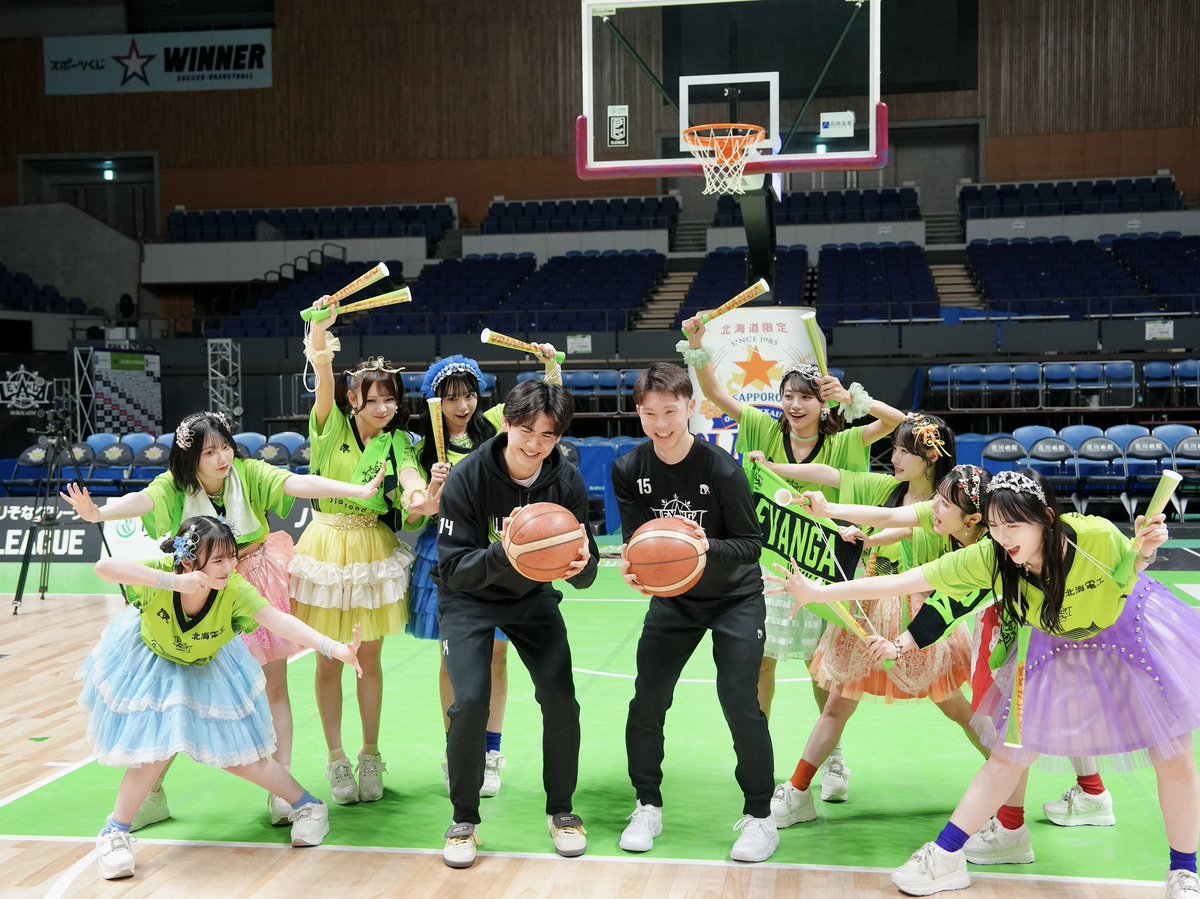 🎉🔥バスケフリースロー対決公開🔥🎉 レバンガ北海道の #島谷怜 選手