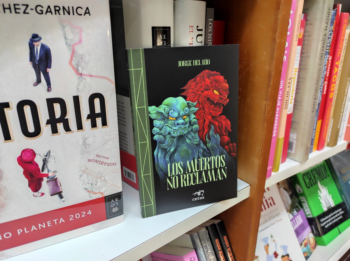 Durante estas fiestas podrás encontrar los libros de Cetus en nuestros distintos puntos de venta (al menos hasta que se agoten y nos cueste reponerlos porque la paquetería va saturada): cetuseditorial.com/puntos-de-vent…