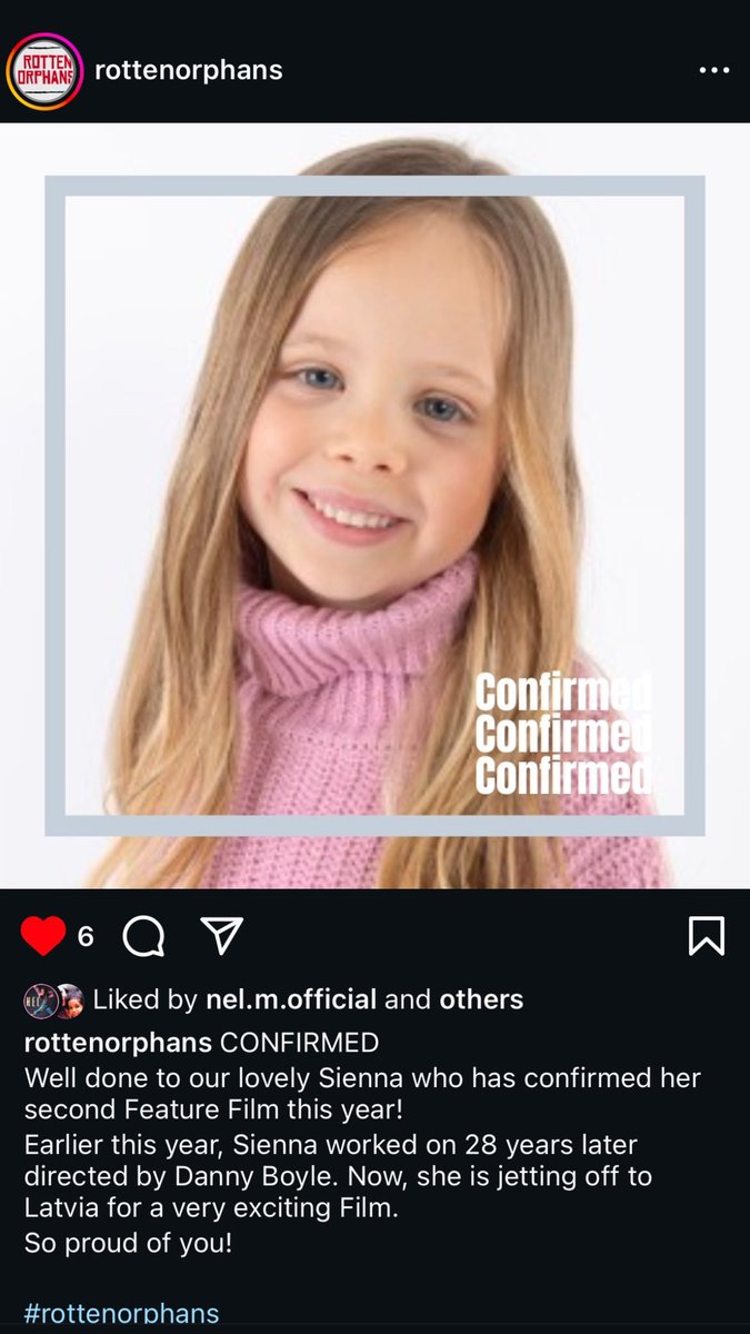 Beyond proud! Off to Latvia in 2025 to film her second feature film!