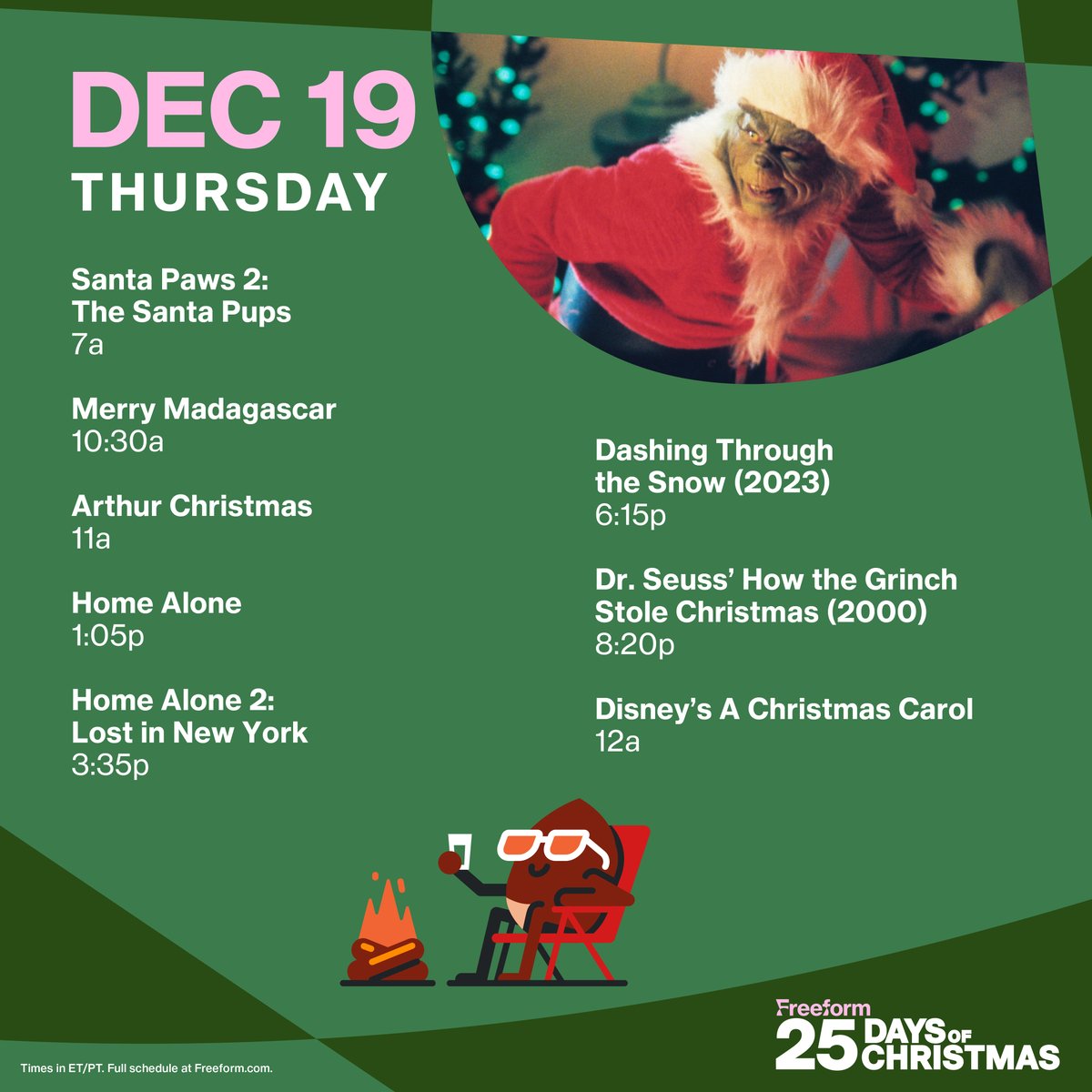 settle down by the fire and enjoy 😌