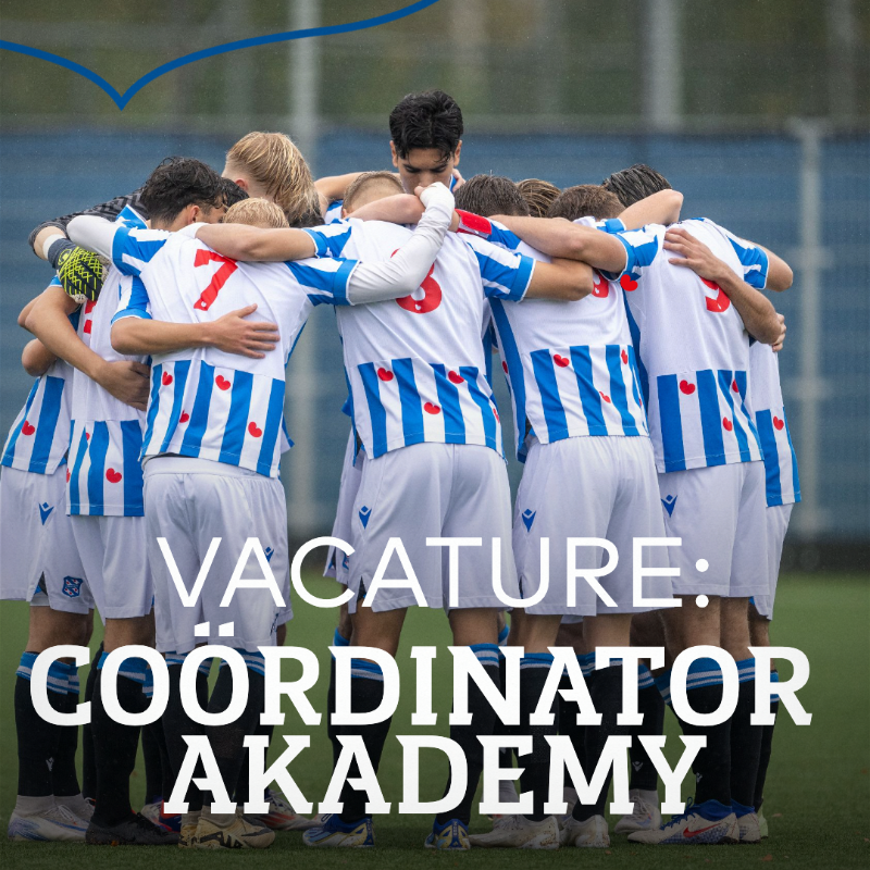 scHeerenveen's tweet photo. Vacature | Word jij de nieuwe spin in het web van onze Akademy?

#Akademy