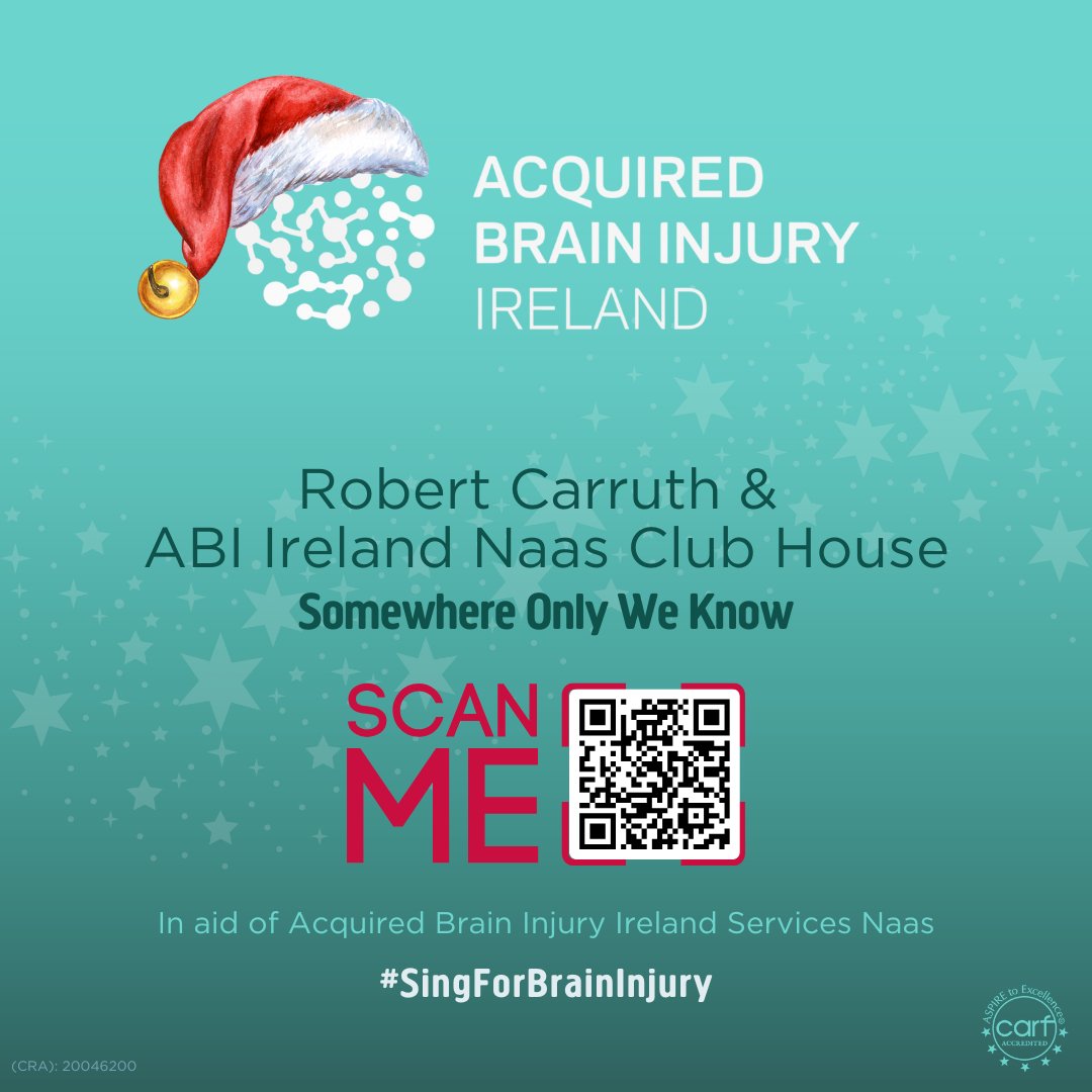 Robert Carruth &amp; individuals served by Acquired Brain Injury Ireland have recorded "Somewhere Only We Know" to raise awareness for brain injury survivors. 
Funds raised will support ABI Ireland services in Naas, Co. Kildare. 🌟🎶

💜 idonate.ie/fundraiser/Car…

#SomewhereOnlyWeKnow