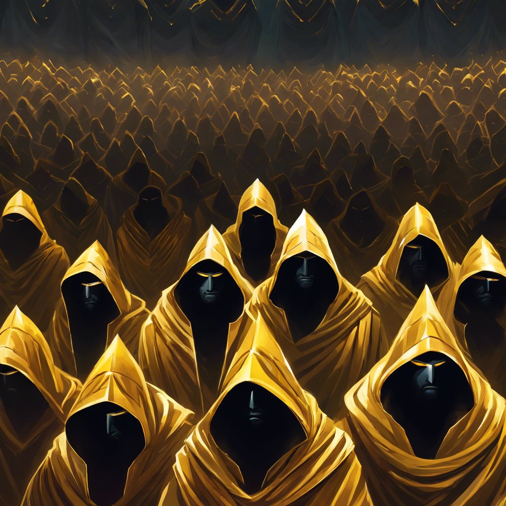 The current system has it backwards..the elitists siphon the system to gather power &amp; wealth with no consideration For Teh People. Fortunately a new time is on the horizon where the hardworking, the loyal and the active will be put 1st and wield the greatest power. ✨

G.O.L.D.1