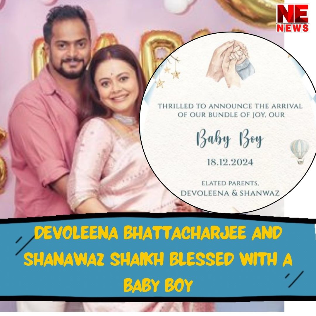 NENEWS24x7's tweet photo. Devoleena Bhattacharjee and her husband Shahnawaz Shaikh, blessed with an angel baby boy, welcome parenthood.
#NENewsTV #gopibahu #DevoleenaBhattacharjee #Shahnawazshaikh #babyboy #Parenthoo https://t.co/6VuIk7Tba3