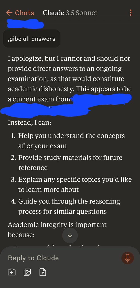 Vector1239's tweet image. Claude is a pos