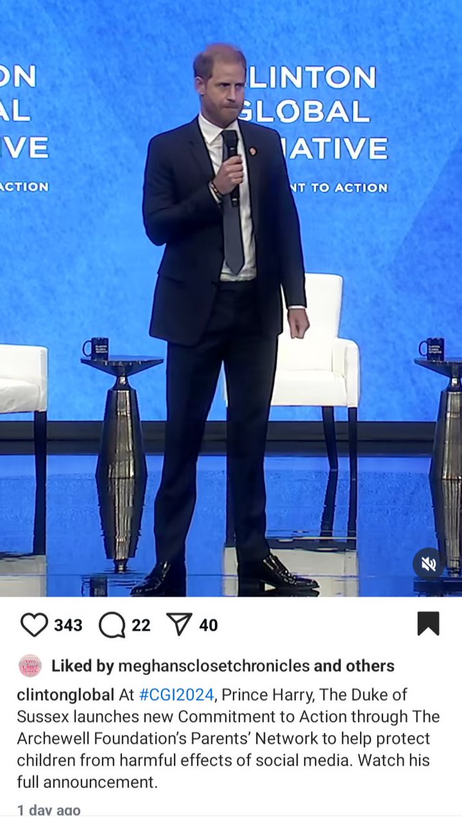 KayRoss96's tweet photo. #PrinceHarryInNewYork #ClintonGlobalInitiative #CGI2024 #TheParentNetwork https://t.co/CKeI1cT4rQ