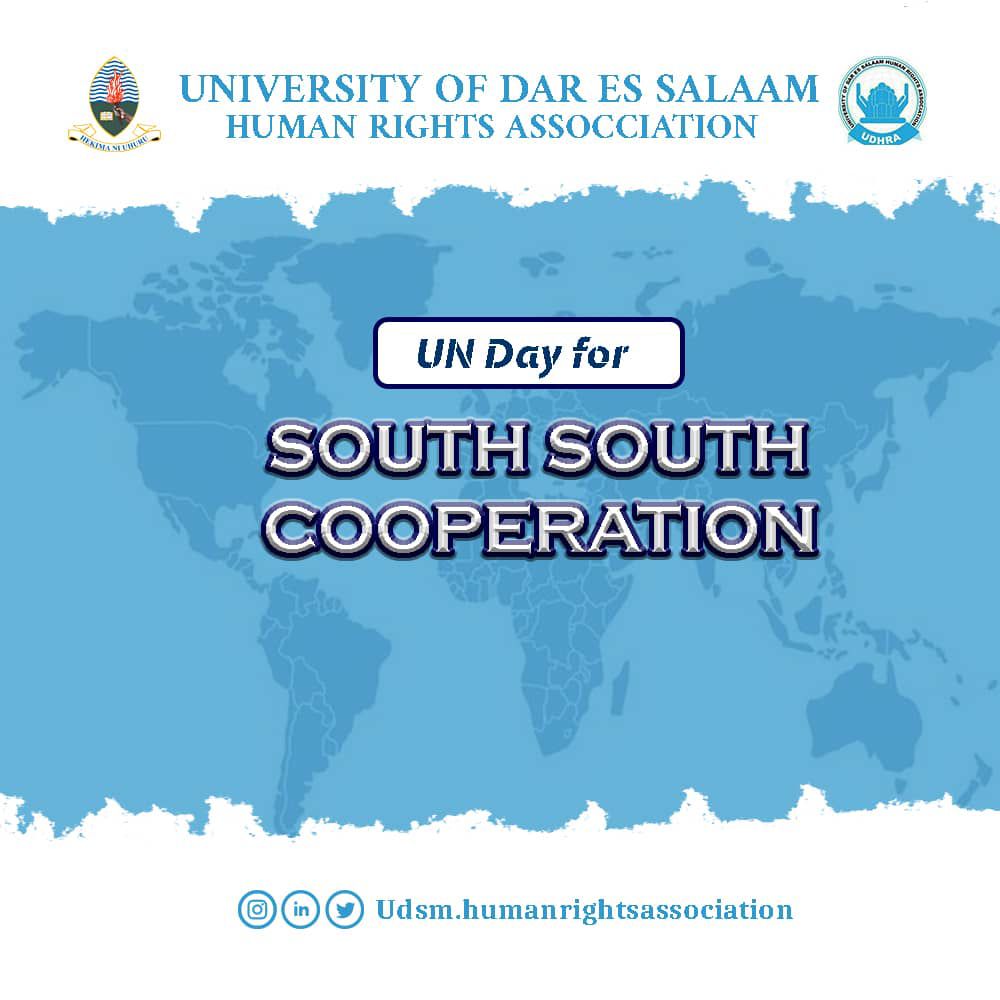 UdsmHumanRights's tweet photo. Happy UN Day for SOUTH SOUTH COOPERATION 🎉🎉🎉 https://t.co/WGrluybY1o