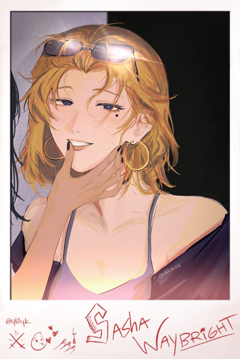 Party Face 🥳 #SashaWaybright