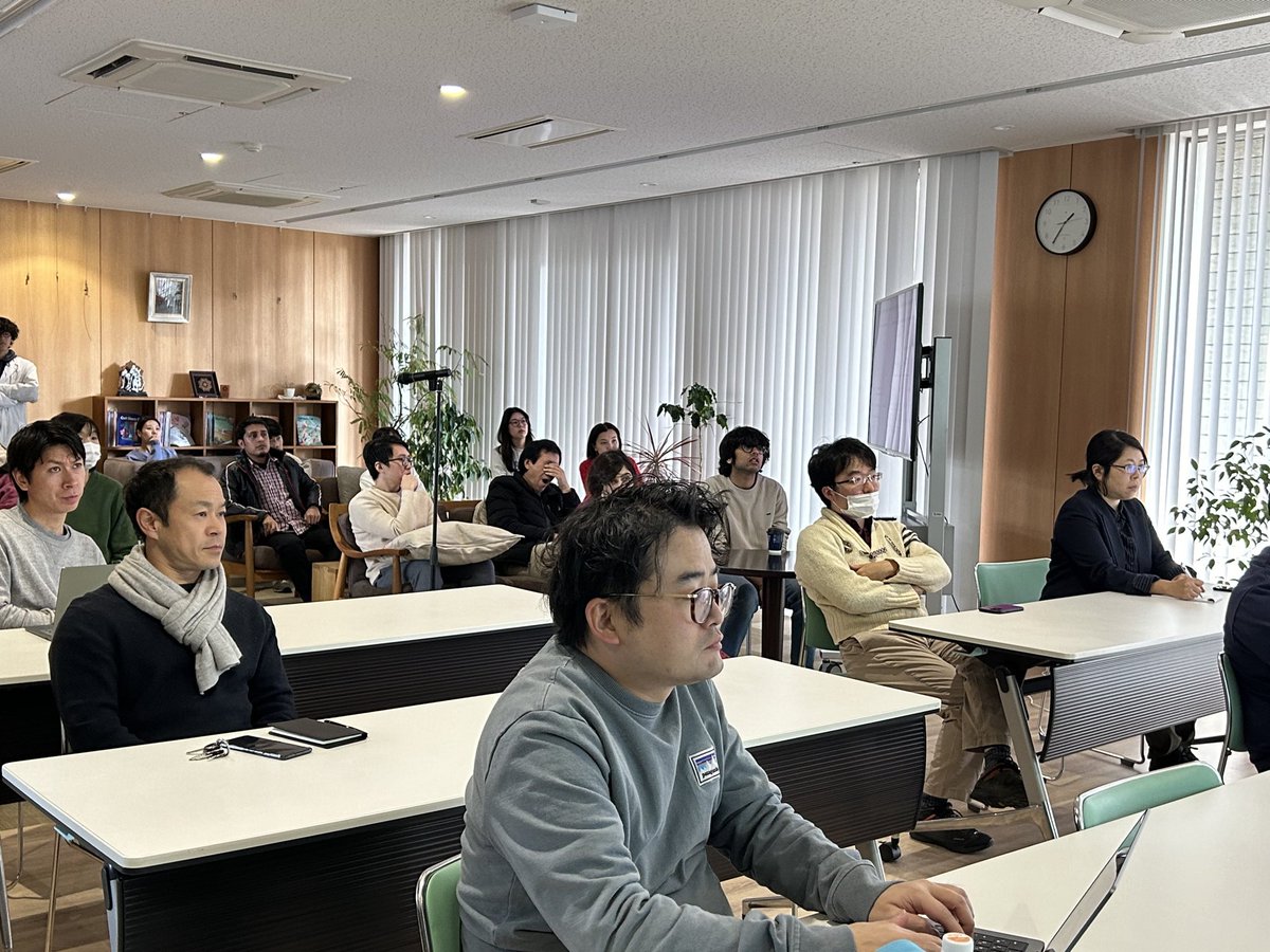 Today's WIM was presented by Dr. Satoshi Watanabe from <a href="/YTakahashi_Lab/">Yuta Takahashi Lab</a>.🗣️💭🔬Great lecture&amp;discussions.✨

#ircms #kumamotouniversity