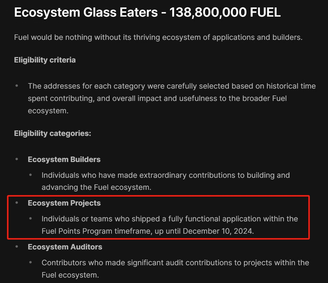 constellationba's tweet photo. Reveal the truth, we are not eligible for @fuel_network Genesis Drop.
1. We meet the Criteria of Genesis Drop for Ecosystem Projects category.
2. Our team has been building on Fuel for almost a year.
3. We tried to communicate but were ignored.
It's a joke to build on Fuel. https://t.co/Sx3sr0v8Id