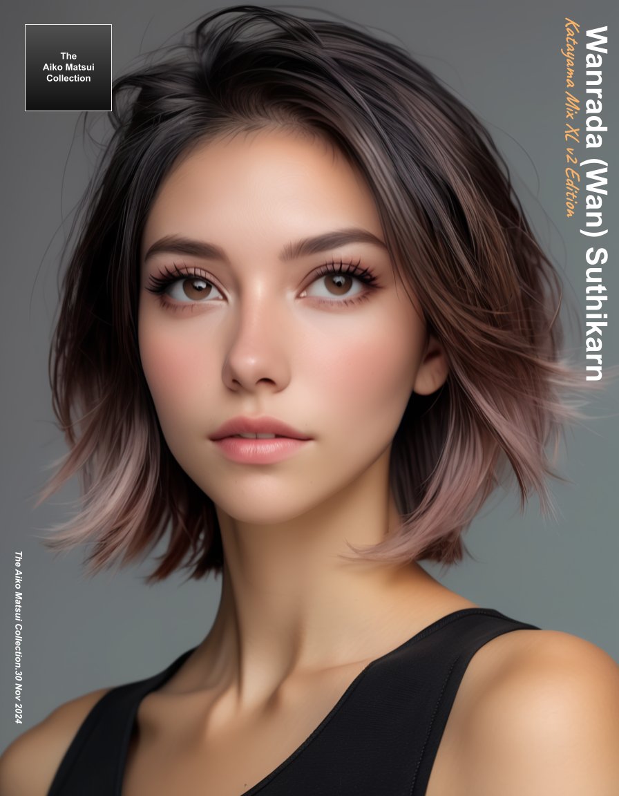 LoveAiko2003's tweet photo. Doing a set of portraits for all the models in #TheAikoMatsuiCollection

#WanradaSuthikarn (Wan) with #katayamaMixXLV2 

#AIart #aigeneratedimages #AikoComparesAI #AI #AIArt #SDXL #StableDiffusion https://t.co/X6US84dyKv