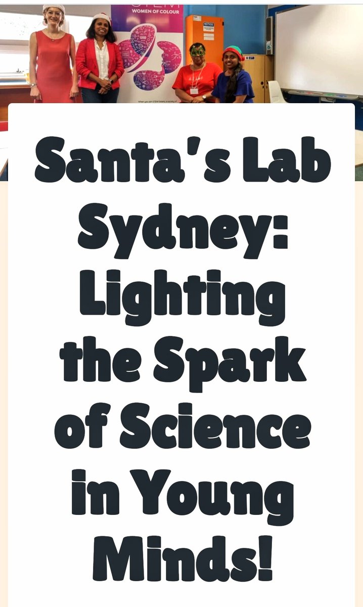 Thank you for the wonderful feedback on our Santa's Lab Sydney from the school 

futureme.au/santas-lab-syd…