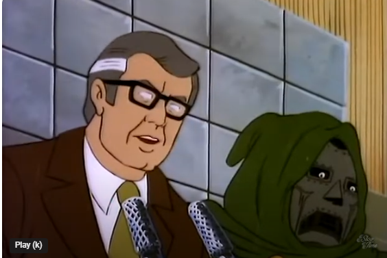 The moment Dr. Doom is elected leader of the UN. Good or bad? Sci fi or political science?