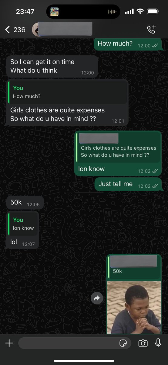 drealpsticks's tweet image. See wetin make me begin carry OS.