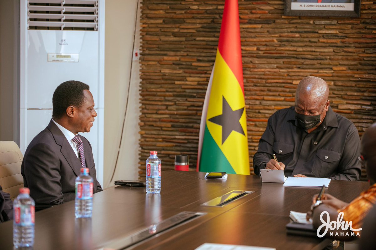 tv3_ghana's tweet photo. 📸 President-elect John Mahama met with the leadership of the Ghana Pentecostal and Charismatic Churches Council to express his appreciation to them and their congregations for their support

#TV3GH https://t.co/t4DxZCfXeh