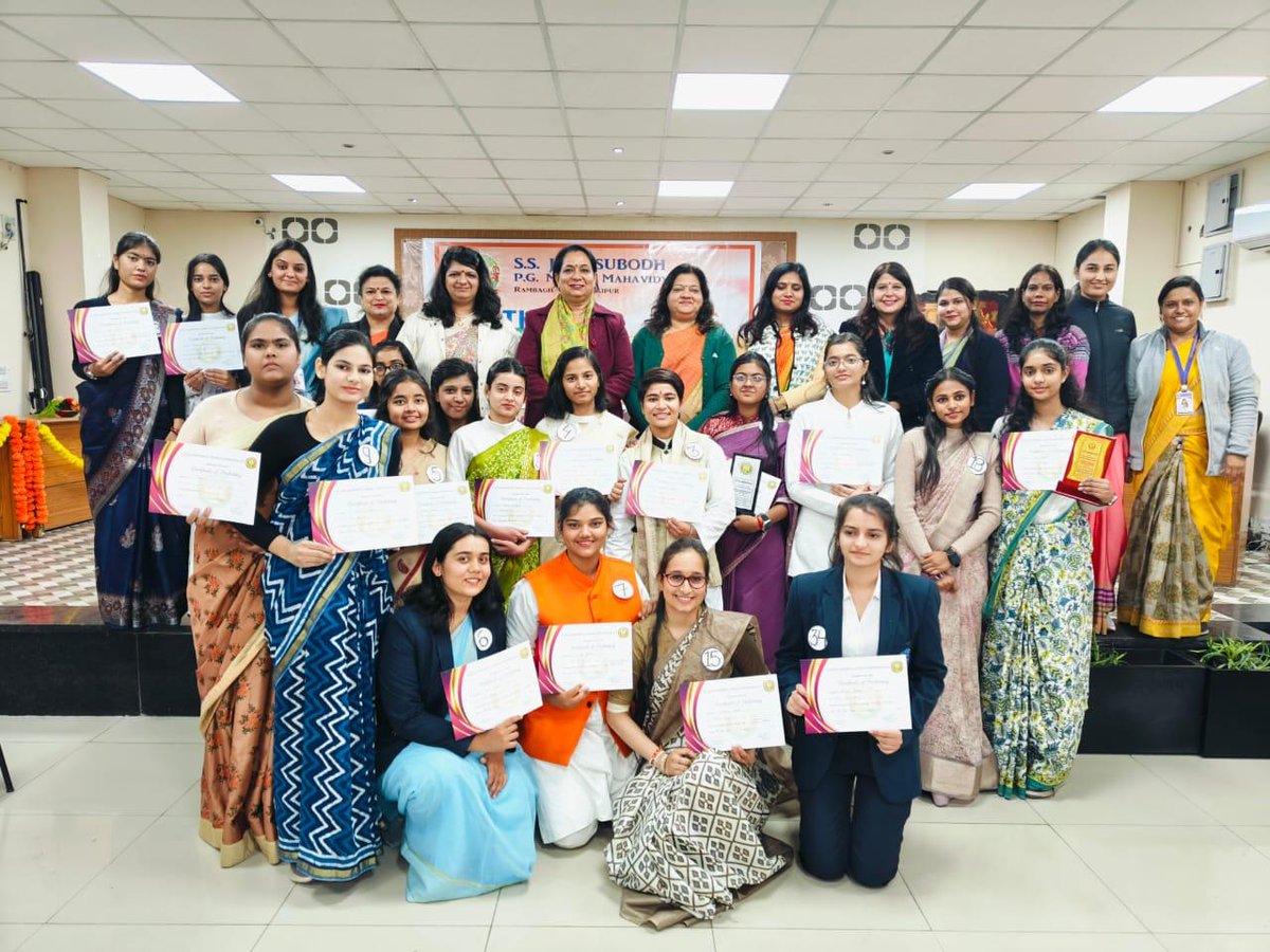 Glimpses of Event Yuva sansad -2024, Intra college Mock Youth Parliament competition @ SSJSMM, 18-12-2024
#ssjsmm #bestcollege #girleducation #yuvasansad