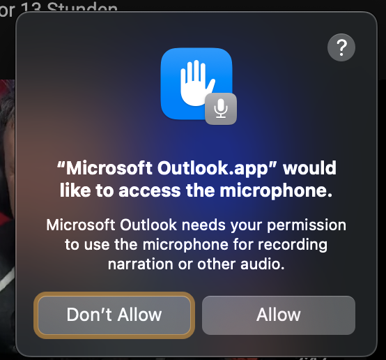 No <a href="/Outlook/">Microsoft Outlook</a> you are a PIM Tool... Thank you <a href="/Apple/">Apple</a> for making those shitty backdoor features visible.