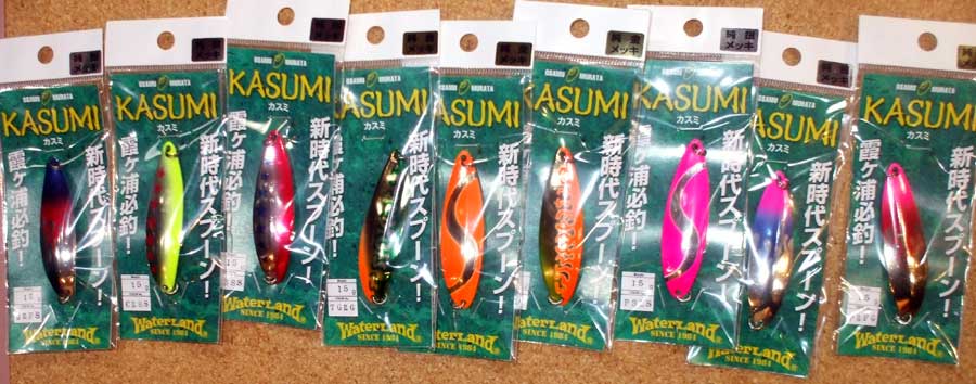 バス/シーバス／キャットフィッシュ 魚種を問わない霞ヶ浦汎用スプーン