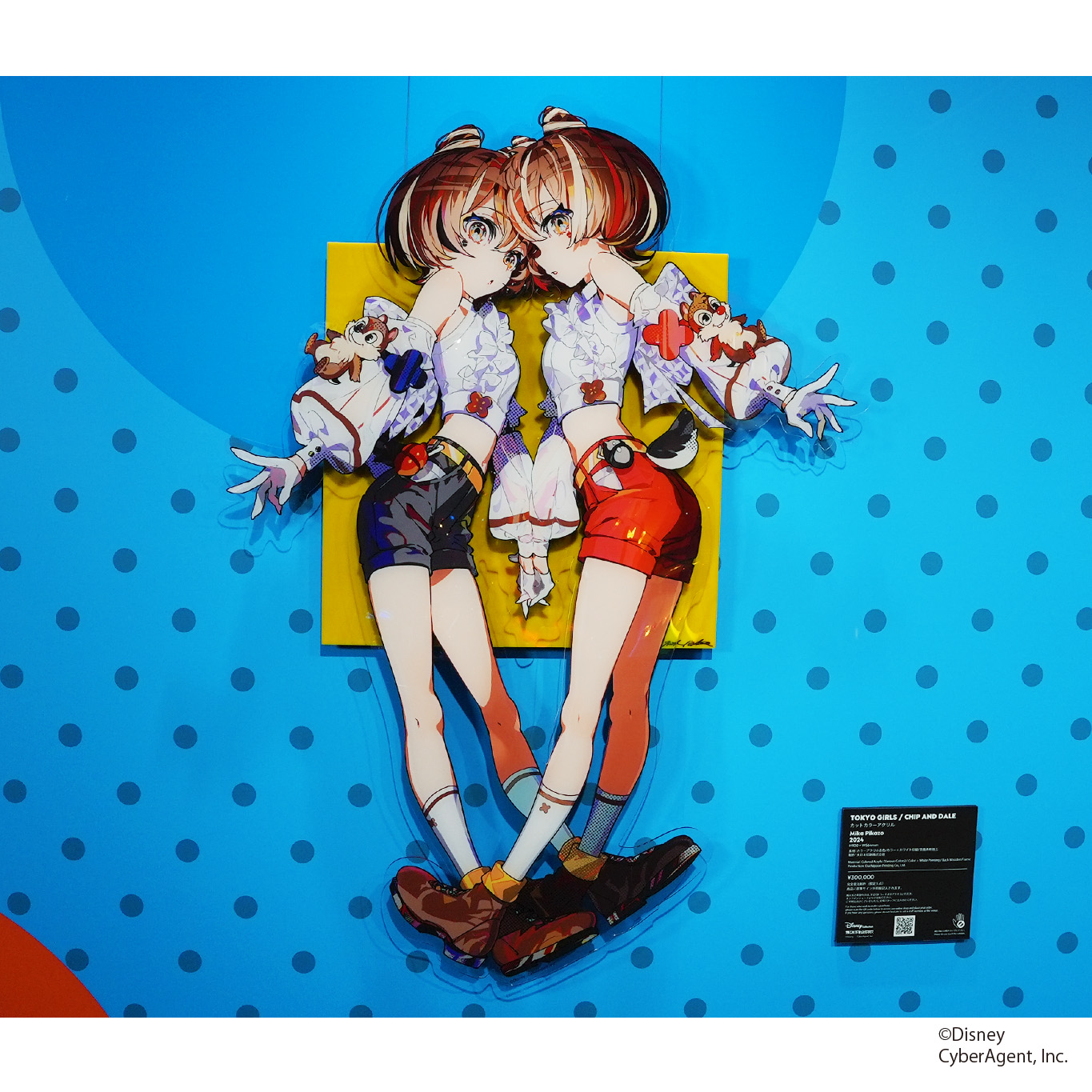 Mika Pikazo ディズニーコラボ アクリルブロック TOKYOGIRLS Mika Pikazo INFO on X: 