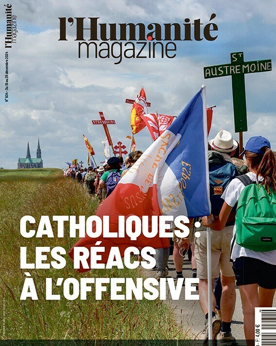 Dans l'Humanité magazine du 19 décembre : Catholiques, les réacs à l'offensive.

📰 humanite.fr