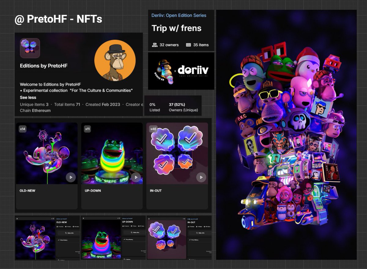 Preto HF ๐ (@pretohf) on Twitter photo Left: Mint page on <a href="/MagicEden/">Magic Eden ๐ช</a>
My collectors will see this icon โEligibleโ Allow list
Right: Collections that eligible for allowlist
Big Thanks <a href="/popilart/">Popil๐ XR Artist | BoredTea | Made by Ape Cards</a> for giving us allowlist Left: Mint page on <a href="/MagicEden/">Magic Eden ๐ช</a>
My collectors will see this icon โEligibleโ Allow list
Right: Collections that eligible for allowlist
Big Thanks <a href="/popilart/">Popil๐ XR Artist | BoredTea | Made by Ape Cards</a> for giving us allowlist