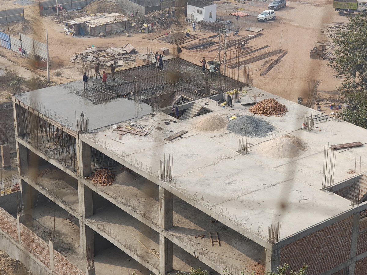 GRAP4 is a joke. Construction work in full force behind petrol pump opp Paras Hospital.
<a href="/cmohry/">CMO Haryana</a> <a href="/gurgaonpolice/">Gurugram Police</a>