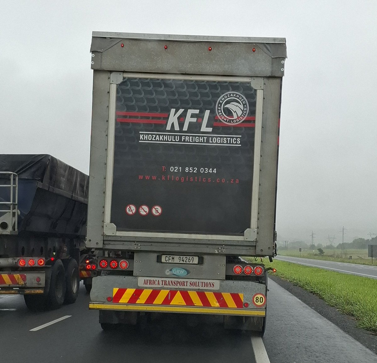 danette's tweet photo. @TrafficSA this clown is causing havoc on the N3 just before Howick. Changing lanes into high speed traffic repeatedly , swerving and overall reckless driving https://t.co/iKyOaLWmaa