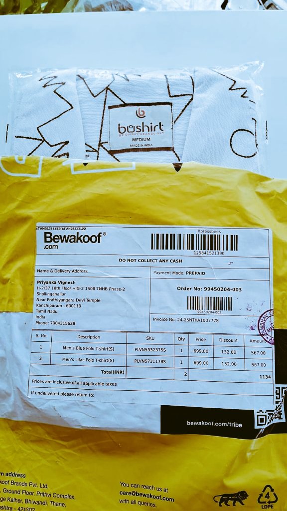 dsvignesh's tweet photo. @bewakoof not delivered the product for order ID 99450222 . I request them to refund my money to source account but no response from @bewakoof team after so many tweets and mails. I have never seen such an worst customer care.@nch1915 @prabhkiran13 @munotster https://t.co/rAdfKfOzbS