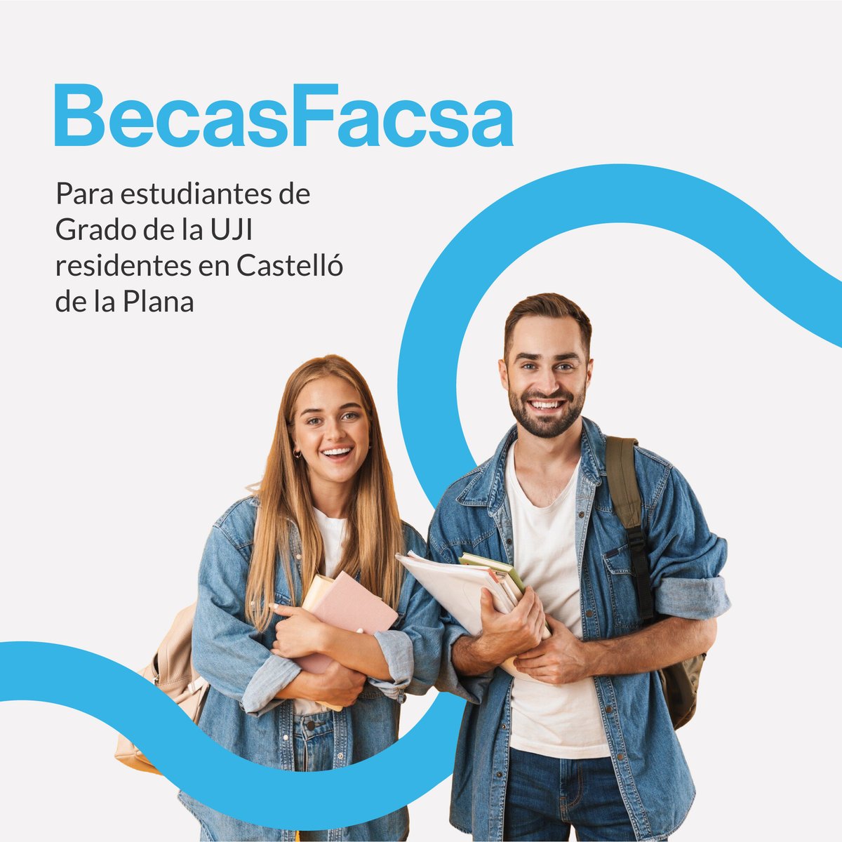 ¡Un año más vuelven nuestras #BecasFacsa! 👨🏻‍🎓👩🏻‍🎓Si eres estudiante de la <a href="/UJIuniversitat/">Universitat Jaume I</a> y estás empadronado/a en Castellón, en Facsa te ofrecemos la oportunidad de beneficiarte de nuestras becas. 
Puedes inscribirte hasta el 29 de enero➡️uji.es/institucional/…